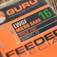 Guru LWG Feeder Special Spade End Barbed Hooks